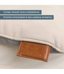 Beurer Масажная подушка для плечей, шеи, спины, ног, литий-ионный аккум., сменный чехол, вес - 1,85кг, бежевый