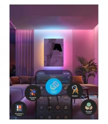 Govee Лента светодиодная умная H61F5 Strip Light 2 Pro, 5м, RGBWWIC, WI-FI/Bluetooth, білий