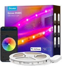 Govee Лента светодиодная умная H612A Strip Light S With Protective Coating, 5м, RGBICW, WI-FI/Bluetooth, білий