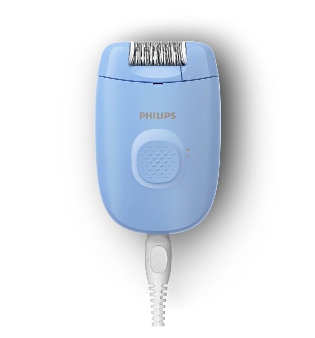 Philips Эпилятор Series 2000 дисковый, от сети, сух., голубой