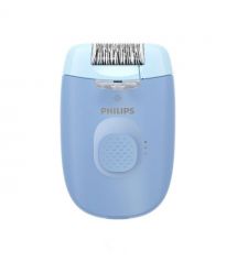 Philips Эпилятор Series 2000 дисковый, от сети, сух., с подсветкой, насадок-2, голубой