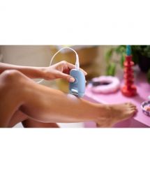 Philips Эпилятор Series 2000 дисковый, от сети, сух., с подсветкой, насадок-2, голубой