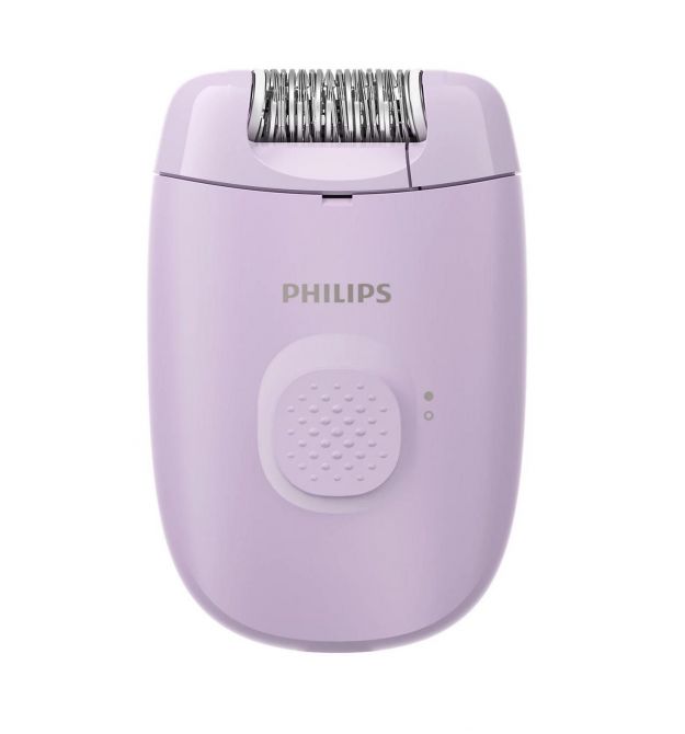 Philips Эпилятор Series 2000 дисковый, от сети, сух., насадок-2, фиолетовый