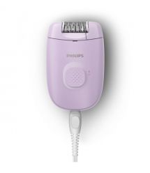 Philips Эпилятор Series 2000 дисковый, от сети, сух., насадок-2, фиолетовый