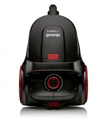 Gorenje Пылесос контейнерный, 850Вт, конт пыль -3л, HEPA, черный