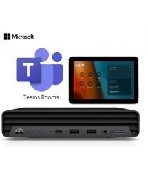 Poly Система конференцсвязи Microsoft Teams Rooms Base Kit HP Mini PC_GC8_Cat5e Extender, Intel i7-12700T,