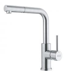 Franke Смеситель для кухни Smart Glenda, дл.излива - 225мм, вытяжной, 1 рычаг, нерж