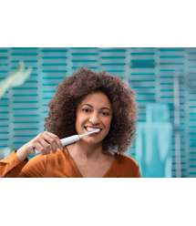Philips Щетка зубная электр. Sonicare DiamondClean 9000 Series, 62т. колеб/мин, насадок-1, футляр, Bluetooth, белый
