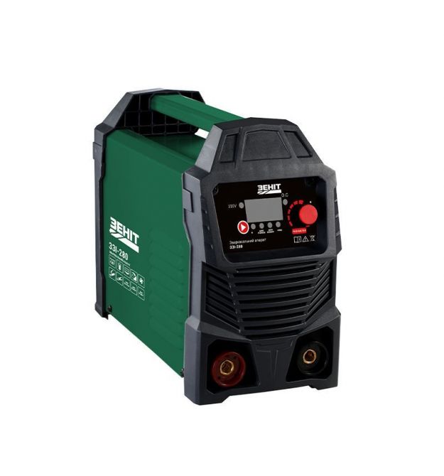 ZENIT Сварочный аппарат инверторный ЗЗИ-280 30-280А 6.2кВА 220В Hot start VRD 3.5кг