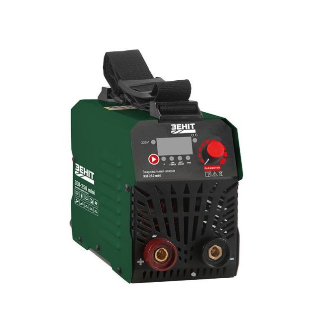 ZENIT Сварочный аппарат инверторный ЗЗИ-250 mini 30-250А 5.1кВА 220В Hot start VRD 2.9кг