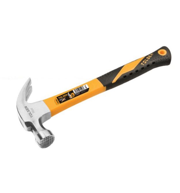 Tolsen Молоток столярний 450г 33см руків'я металеве гумове