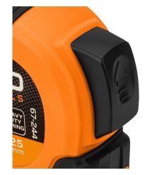Neo Tools Рулетка Super Black, 7.5мx25мм, с фиксатором сматывания, магнит