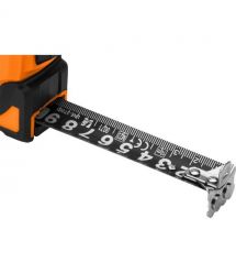 Neo Tools Рулетка Super Black, 7.5мx25мм, с фиксатором сматывания, магнит