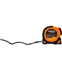 Neo Tools Рулетка Super Black, 5мx19мм, с фиксатором сматывания, магнит