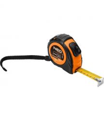 Neo Tools Рулетка, 5мx25мм, с фиксатором сматывания