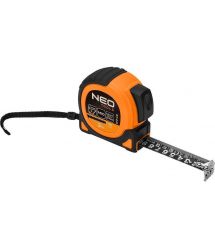Neo Tools Рулетка Super Black, 3мx16мм, с фиксатором сматывания, магнит