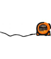 Neo Tools Рулетка Super Black, 3мx16мм, с фиксатором сматывания, магнит