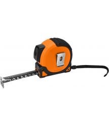 Neo Tools Рулетка Super Black, 5мx25мм, с фиксатором сматывания, магнит