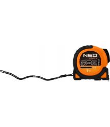 Neo Tools Рулетка Super Black, 5мx25мм, с фиксатором сматывания, магнит