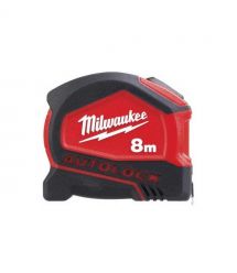 Milwaukee Рулетка Tape Measure Autolock, 8мх25мм, с фиксатором сматывания, АБС-пластик