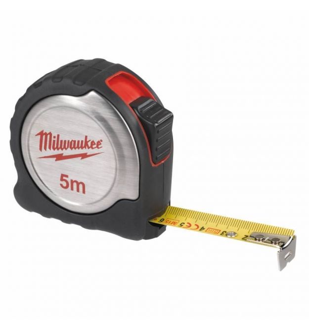 Milwaukee Рулетка C5/19, 5мх19мм, с фиксатором сматывания, АБС-пластик