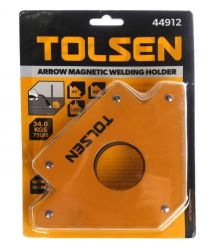 Tolsen Угольник сварочный магнитный, угол 45/75/135°, 34кг