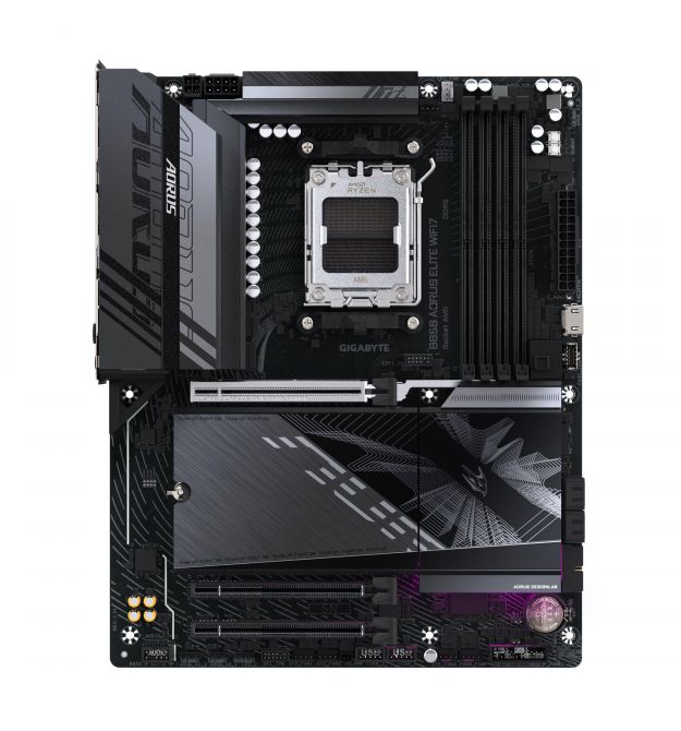 Gigabyte Материнская плата B850 A ELITE WF7 sAM5 B850 4xDDR5 M.2 Wi-Fi BT ATX