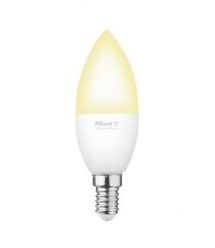 Trust Лампа умная E14 470 Lumen, 1800-6500k, белый