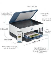 HP МФУ A4 HP Smart Tank 725 c Wi-Fi