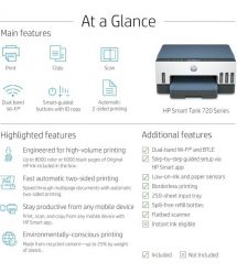 HP МФУ A4 HP Smart Tank 725 c Wi-Fi