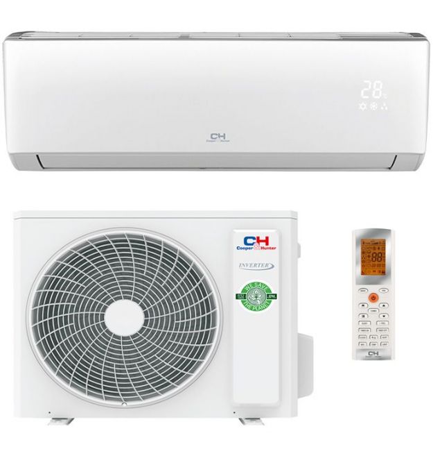 Cooper&Hunter Кондиционер Arctic Inverter NG CH-S12FTXLA2-NG, 35 м2, инвертор, A++/A+++, до -25°С, Wi-Fi, R32, белый