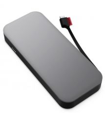 Lenovo Портативное зарядное устройство Power Bank 20000 mAh, Go USB-C Laptop, Thunder Black