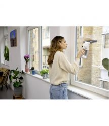 Karcher Пылесос оконный WV 1 Plus, вода -0.1л, автон. раб. до 25мин, вес-0.5кг, белый
