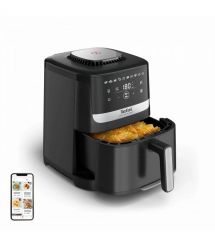 Tefal Мультипечь Easy Fry Silence, 1670Вт, чаша-5л, сенсорное управл., пластик, черный