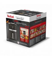 Tefal Мультипечь Easy Fry Silence, 1670Вт, чаша-5л, сенсорное управл., пластик, черный