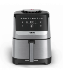 Tefal Мультипечь Easy Fry Silence, 1670Вт, чаша-5л, сенсорное управл., пластик, нерж. сталь, черный