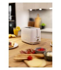 Gorenje Тостер850Вт, металл/пластик, белый