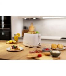 Gorenje Тостер850Вт, металл/пластик, белый