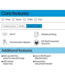 HP МФУ A4 OfficeJet Pro 8123 с Wi-Fi