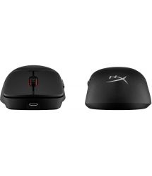 HyperX Мишь Pulsefire SAGA PRO, RGB, USB-A/WL/BT, черный