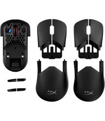 HyperX Мишь Pulsefire SAGA PRO, RGB, USB-A/WL/BT, черный