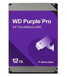 WD Жесткий диск 12TB 3.5" 7200 512MB SATA Purple Pro Surveillance