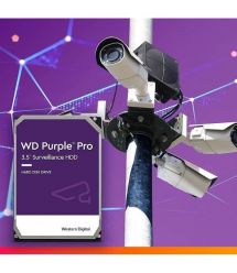 WD Жесткий диск 12TB 3.5" 7200 512MB SATA Purple Pro Surveillance