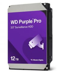 WD Жесткий диск 12TB 3.5" 7200 512MB SATA Purple Pro Surveillance