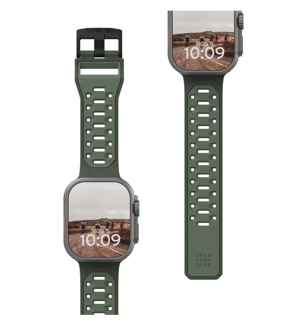 UAG Ремешок для Apple Watch Ultra 2/Ultra-49-45-44-42mm, Civilian, Olive Drab