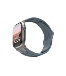 UAG Ремешок для Apple Watch Ultra 2/Ultra-49-45-44-42mm, Monarch, Cloud Blue/Titanium