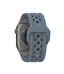 UAG Ремешок для Apple Watch Ultra 2/Ultra-49-45-44-42mm, Monarch, Cloud Blue/Titanium