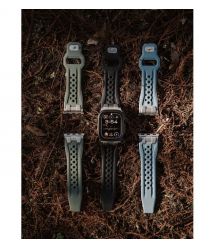 UAG Ремешок для Apple Watch Ultra 2/Ultra-49-45-44-42mm, Monarch, Cloud Blue/Titanium