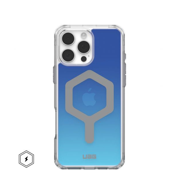 UAG Чехол для iPhone 16 Pro Max, Plyo Magsafe LE, Blue Ombre