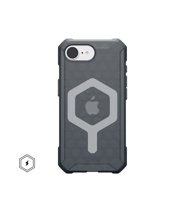 UAG Чехол для iPhone 16E, Essential Armor MagSafe, Ash